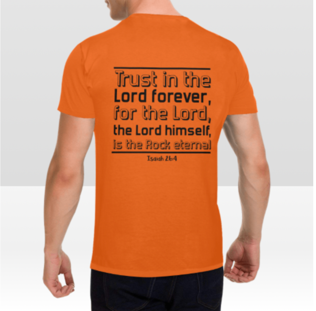 ISAIAH 26:4 MENS T-SHIRT