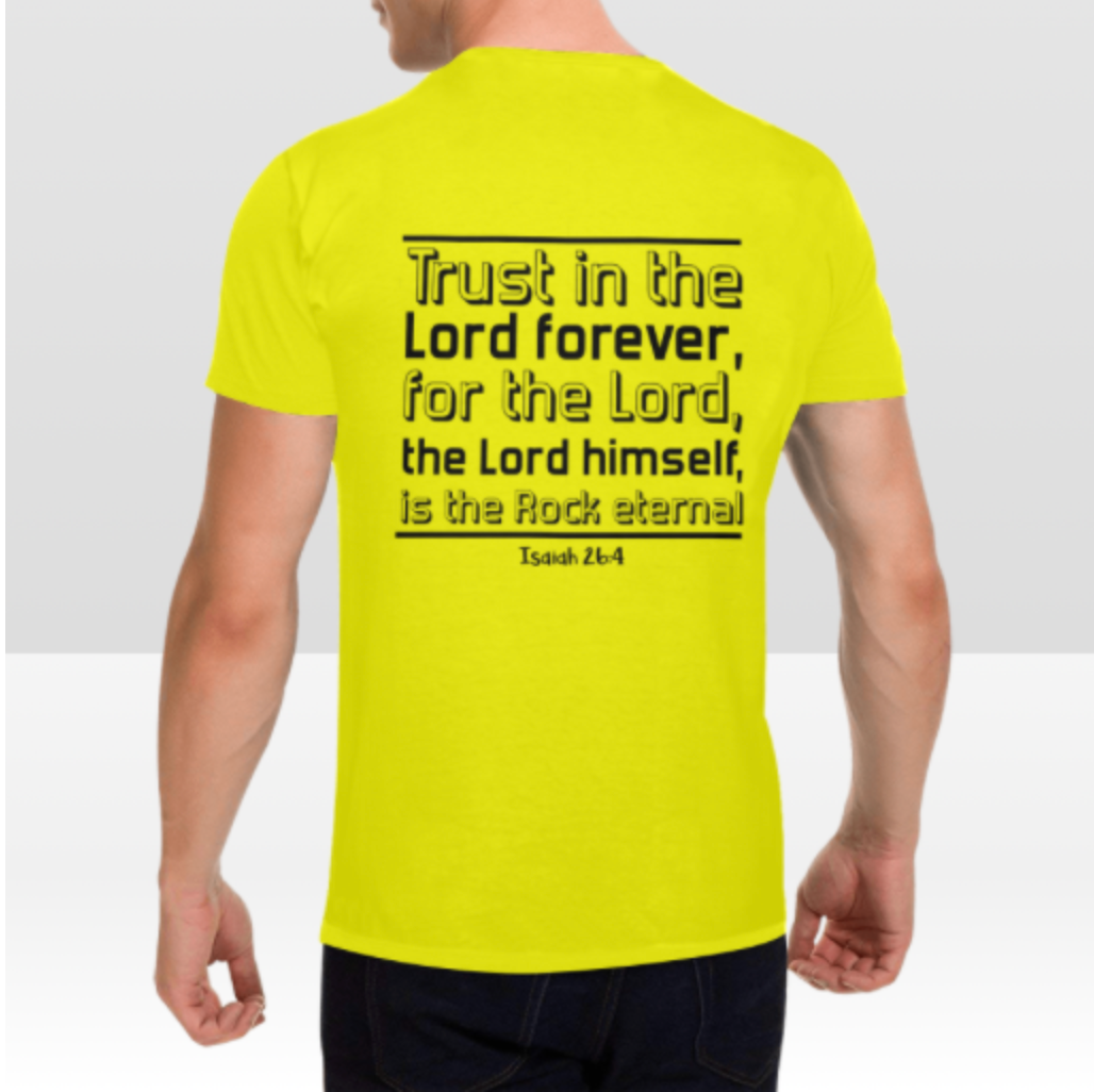 ISAIAH 26:4 MENS T-SHIRT
