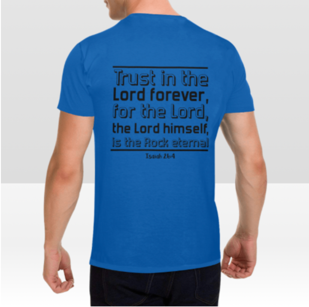 ISAIAH 26:4 MENS T-SHIRT