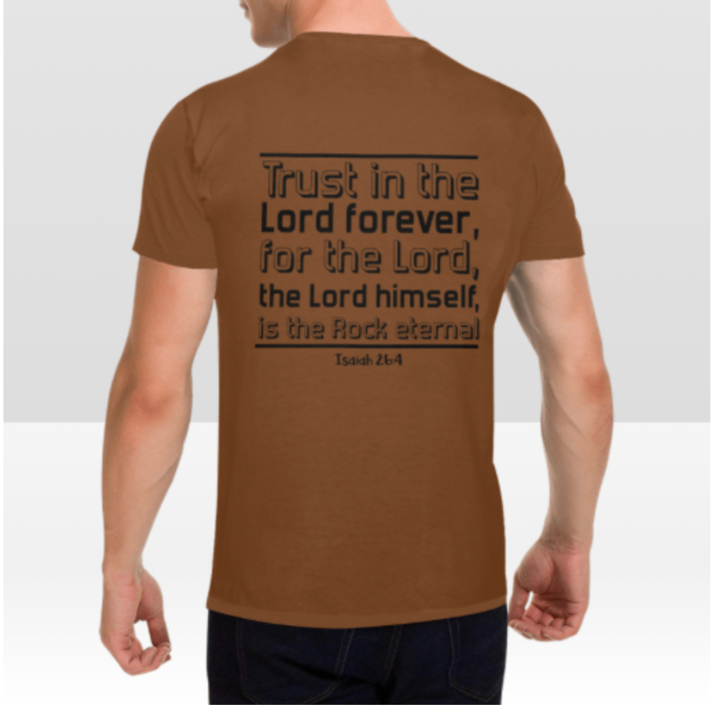 ISAIAH 26:4 MENS T-SHIRT