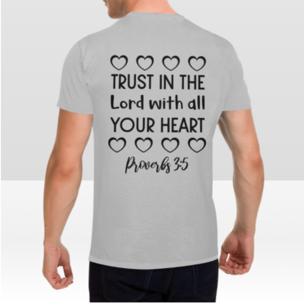 PROVERBS 3:5 MENS T-SHIRT