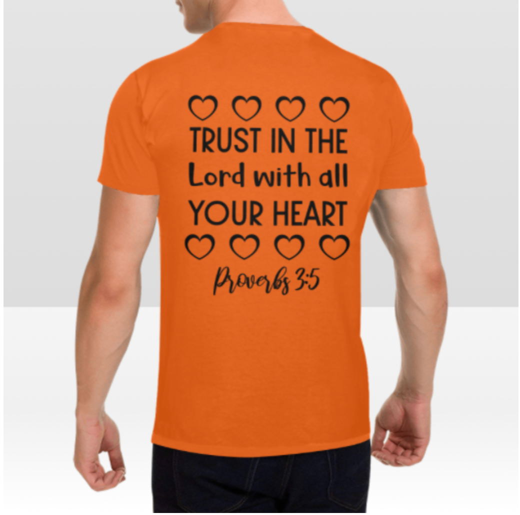 PROVERBS 3:5 MENS T-SHIRT