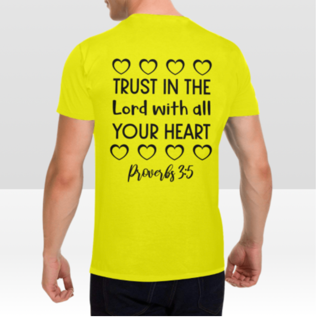 PROVERBS 3:5 MENS T-SHIRT