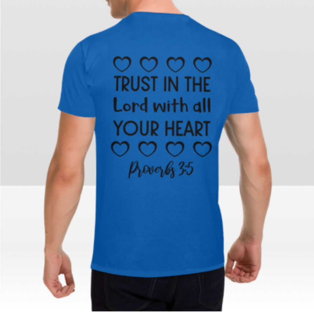 PROVERBS 3:5 MENS T-SHIRT