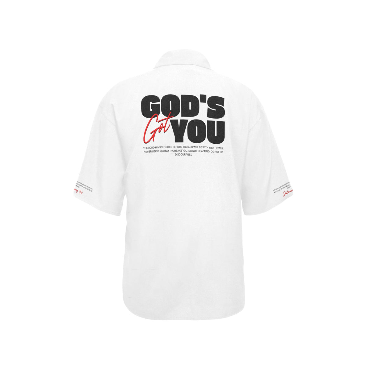 Women's God's Got You-button up white