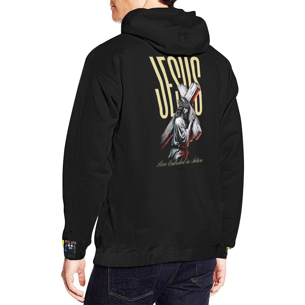 LOVE EMBODIED IN ACTION hoodie