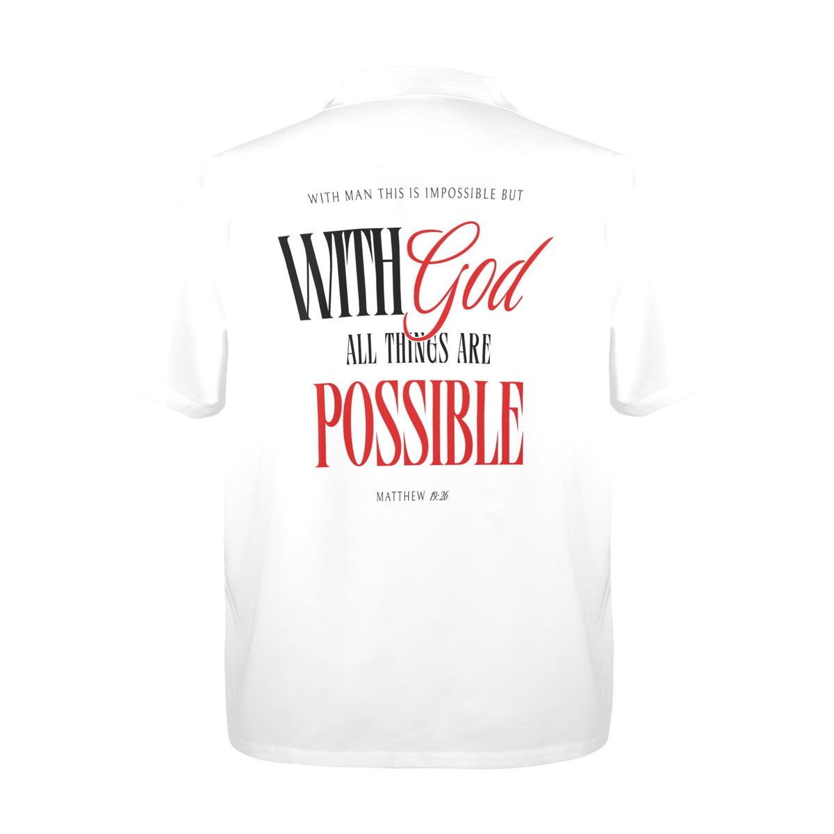 ALL THINGS POSSIBLE BUTTON UP Men's